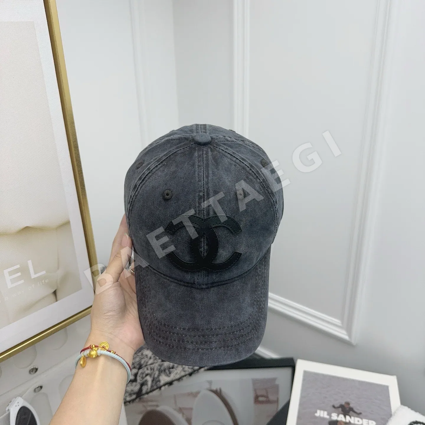 샤넬 레트로 가을겨울 컬러 모자 82466