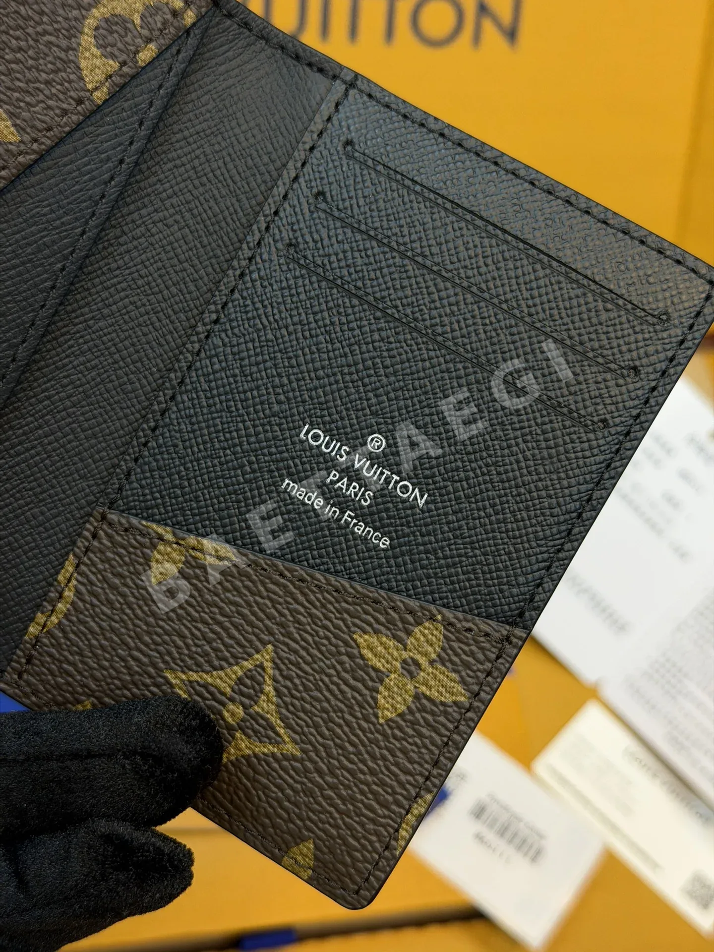 루이비통 모노그램 마카사르 캔버스 포켓 오거나이저 지갑 상세 이미지 7