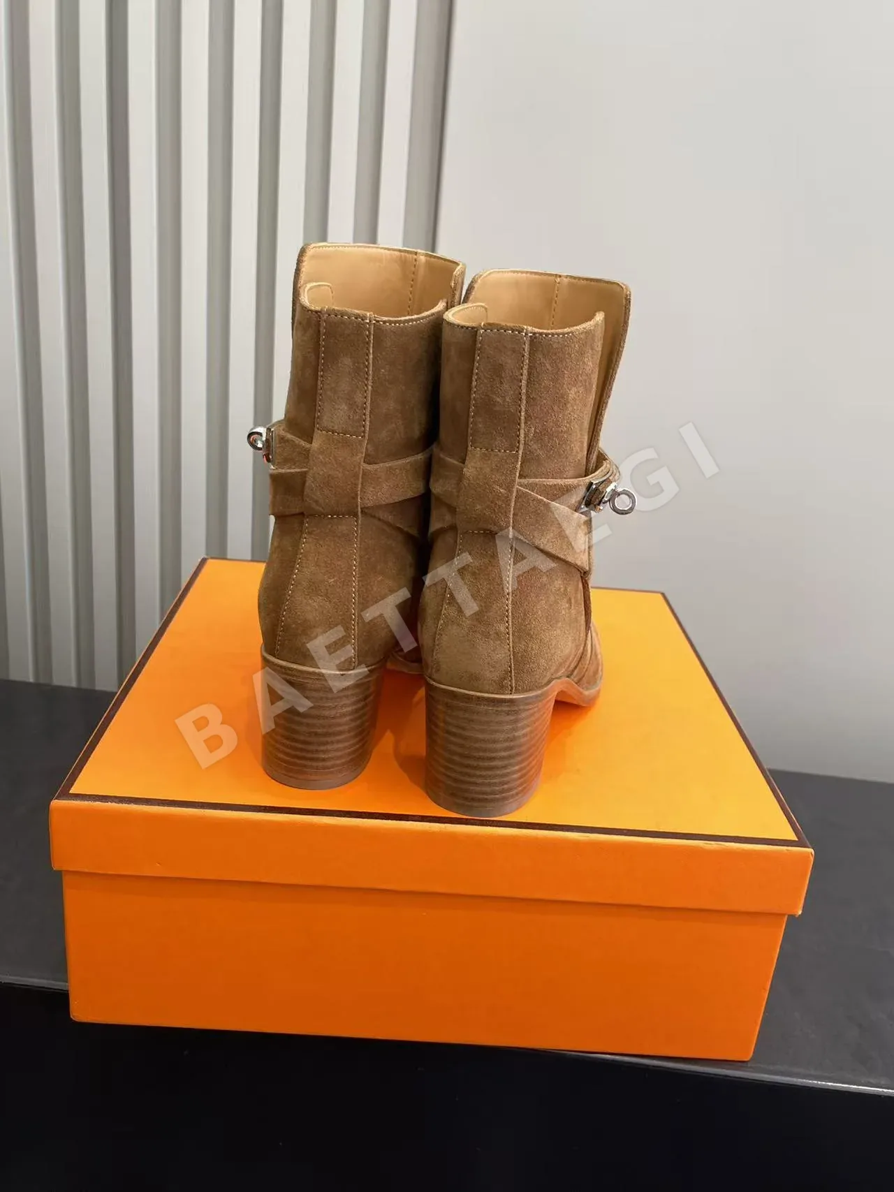 에르메스 프렌치 50 앵클 부츠 상세 이미지 8