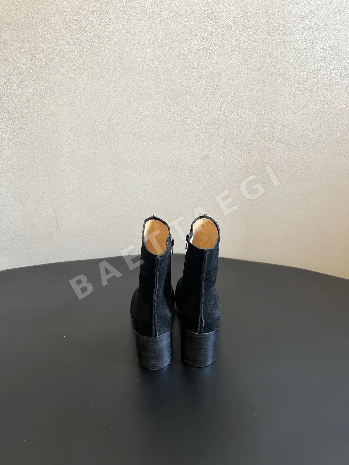 마르지엘라 타비 부츠 청키 힐 상세 이미지 4