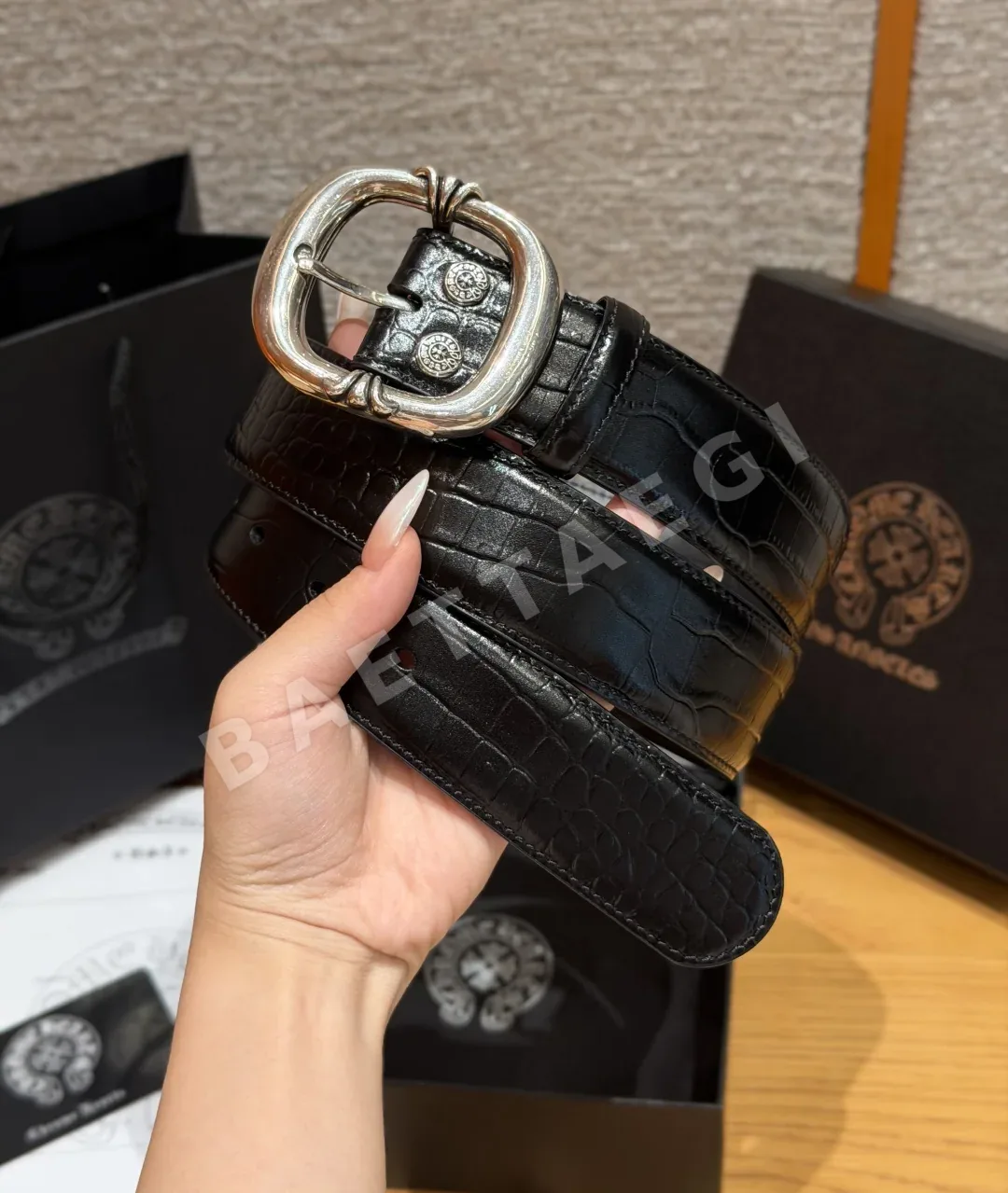크롬하츠 건슬링거 38mm 벨트 상세 이미지 2
