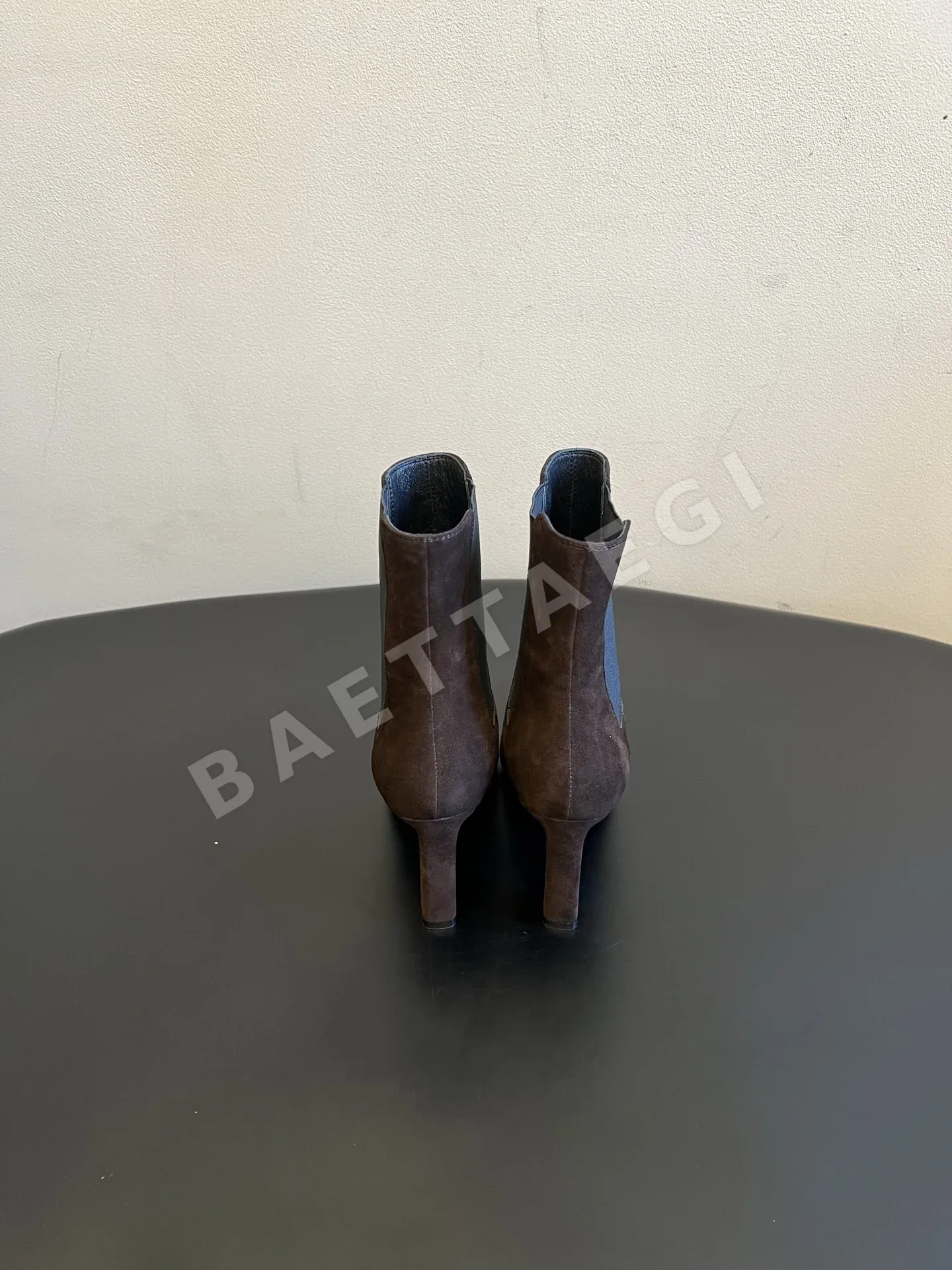 생로랑 와이엇 부츠 카프스킨 스퀘어토 상세 이미지 4