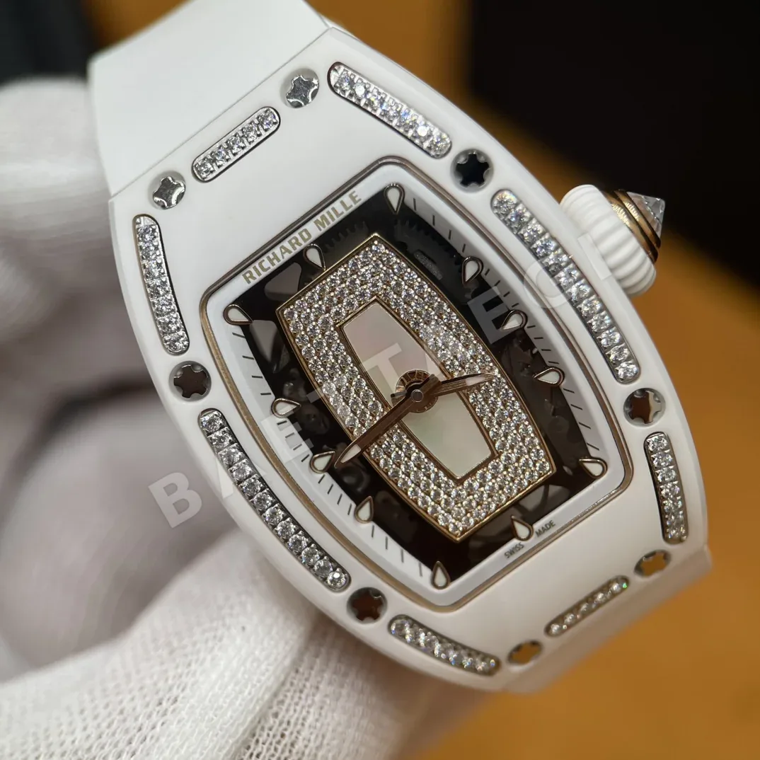리차드밀 RM07-01 화이트 세라믹 남성 시계 상세 이미지 2