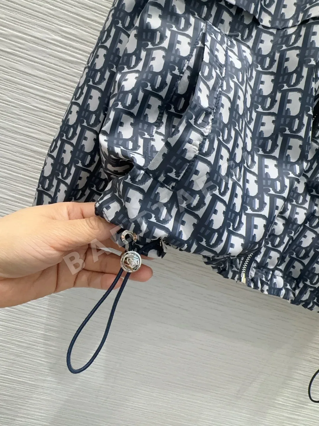 디올 후드 메시 안감 여성 자켓 상세 이미지 6