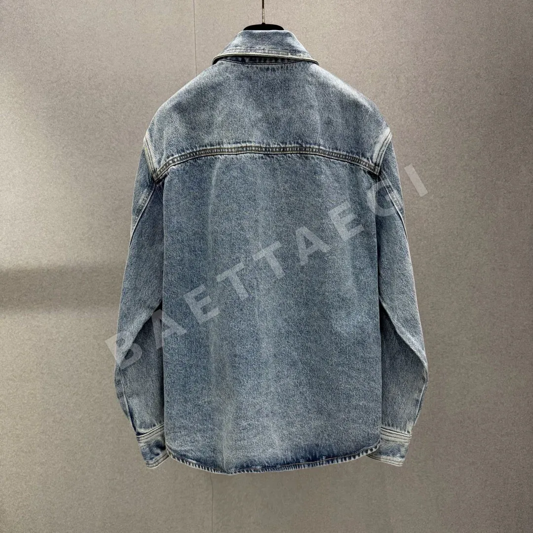 아미 크로셰 데님 자켓 상세 이미지 2