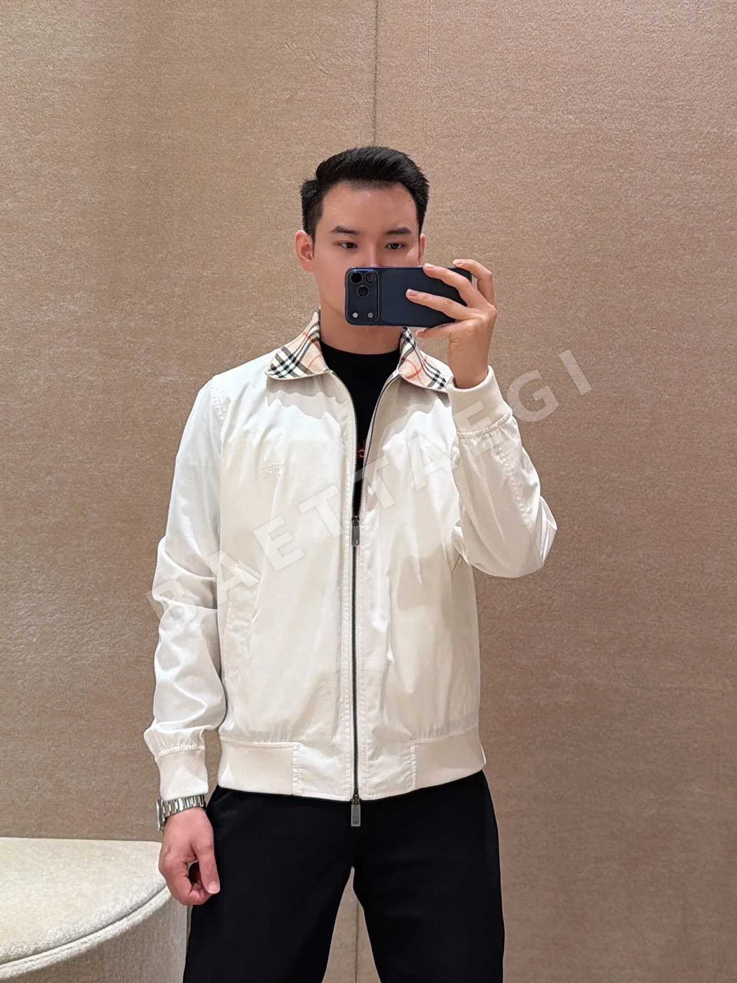 버버리 글렌필드 해링턴 코트 남성 자켓 상세 이미지 15
