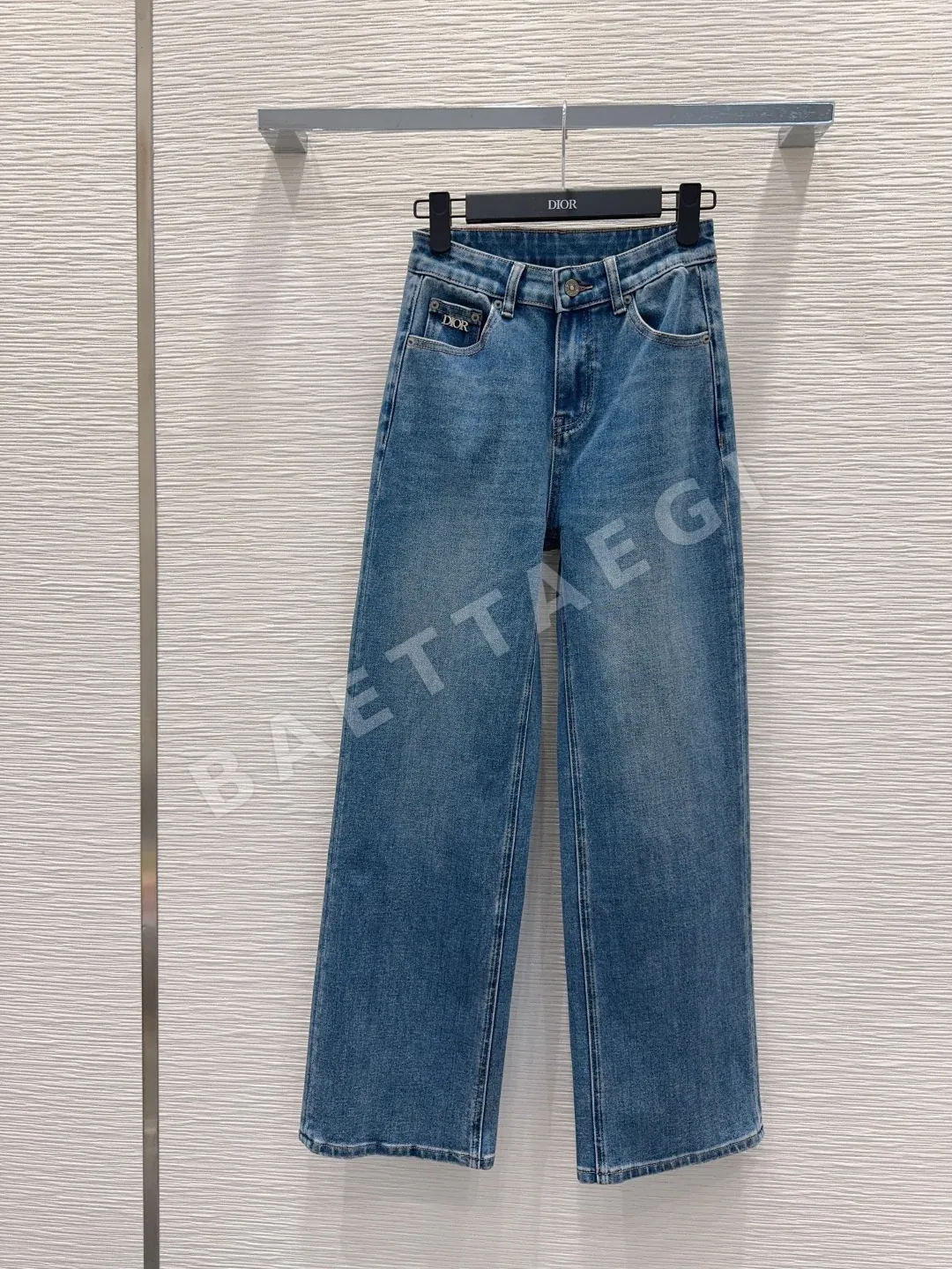디올 3D 테일러드 핏 여성 바지