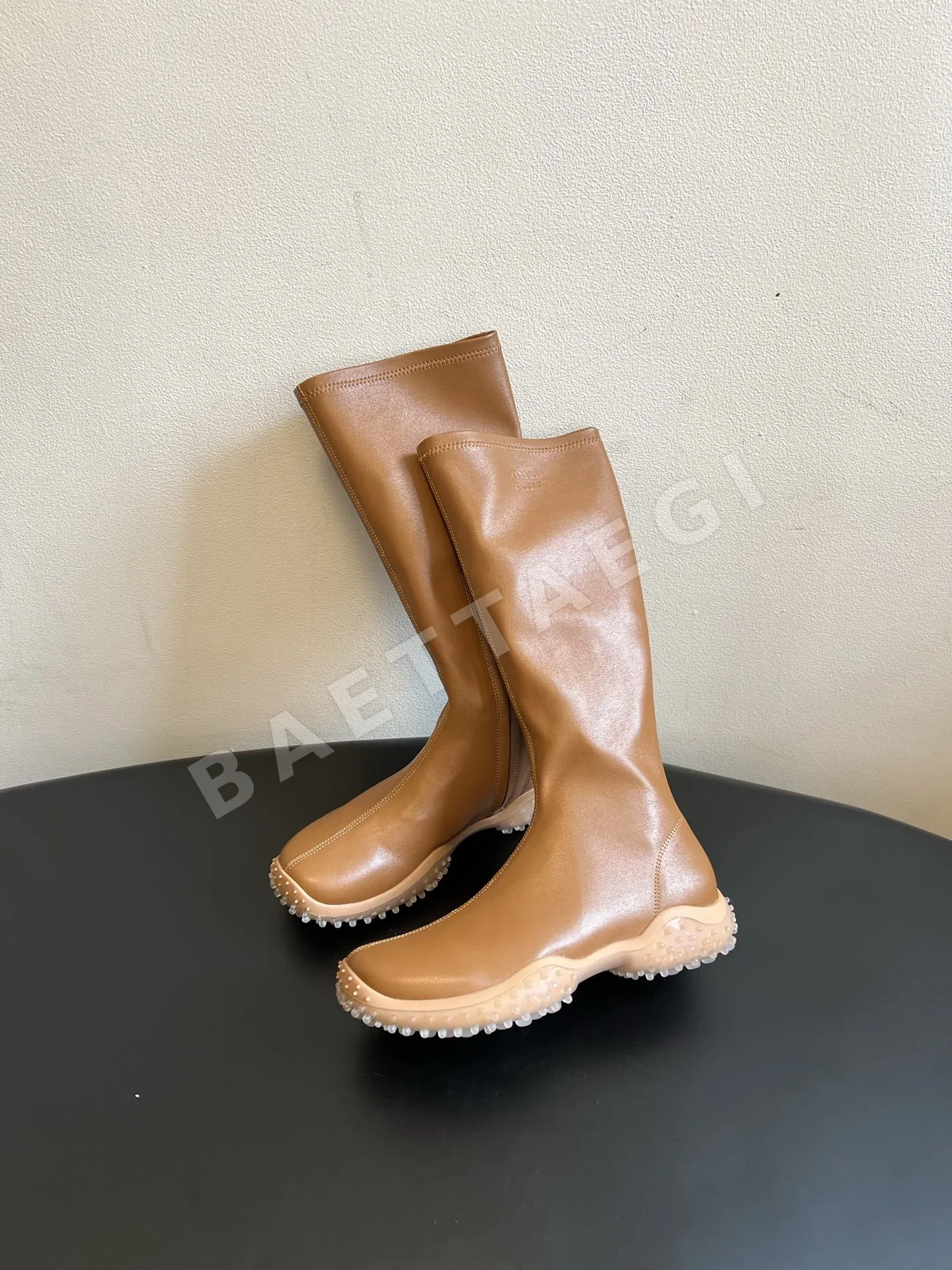 미우미우 부츠 둥근 앞코 상세 이미지 3