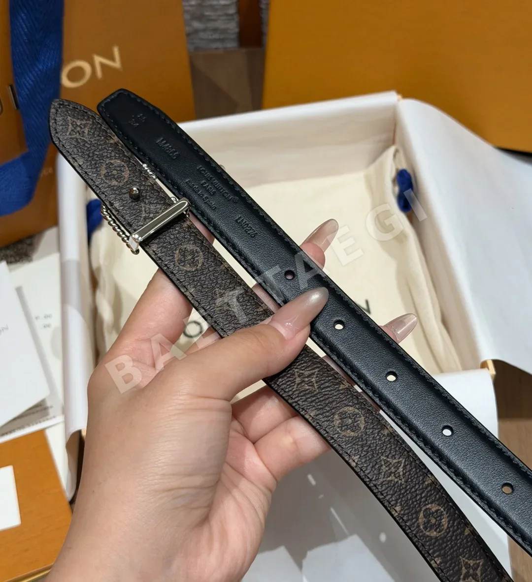 루이비통 코르델리아 20mm 리버시블 벨트 상세 이미지 9