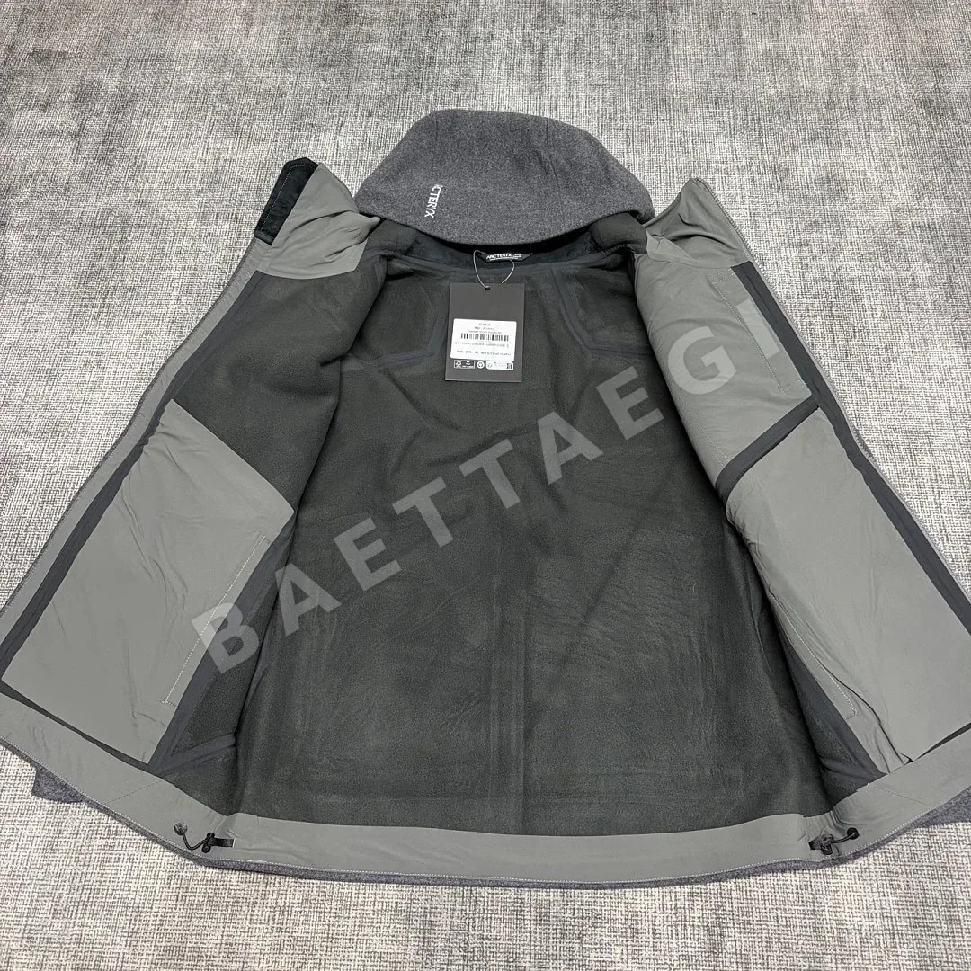 아크테릭스 [XF] 후디 그레이 205988 Arc'teryx Sawyer Wool Hoodie Void Heather 상세 이미지 7