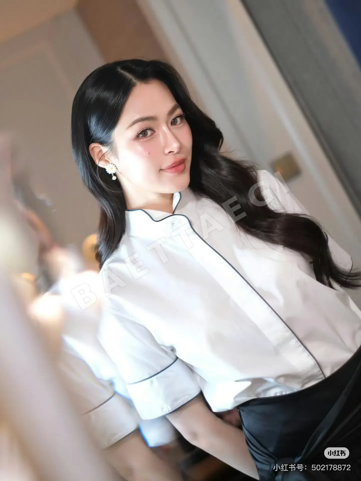 디올 여성 코튼 반팔 셔츠 레플리카 상세 이미지 6
