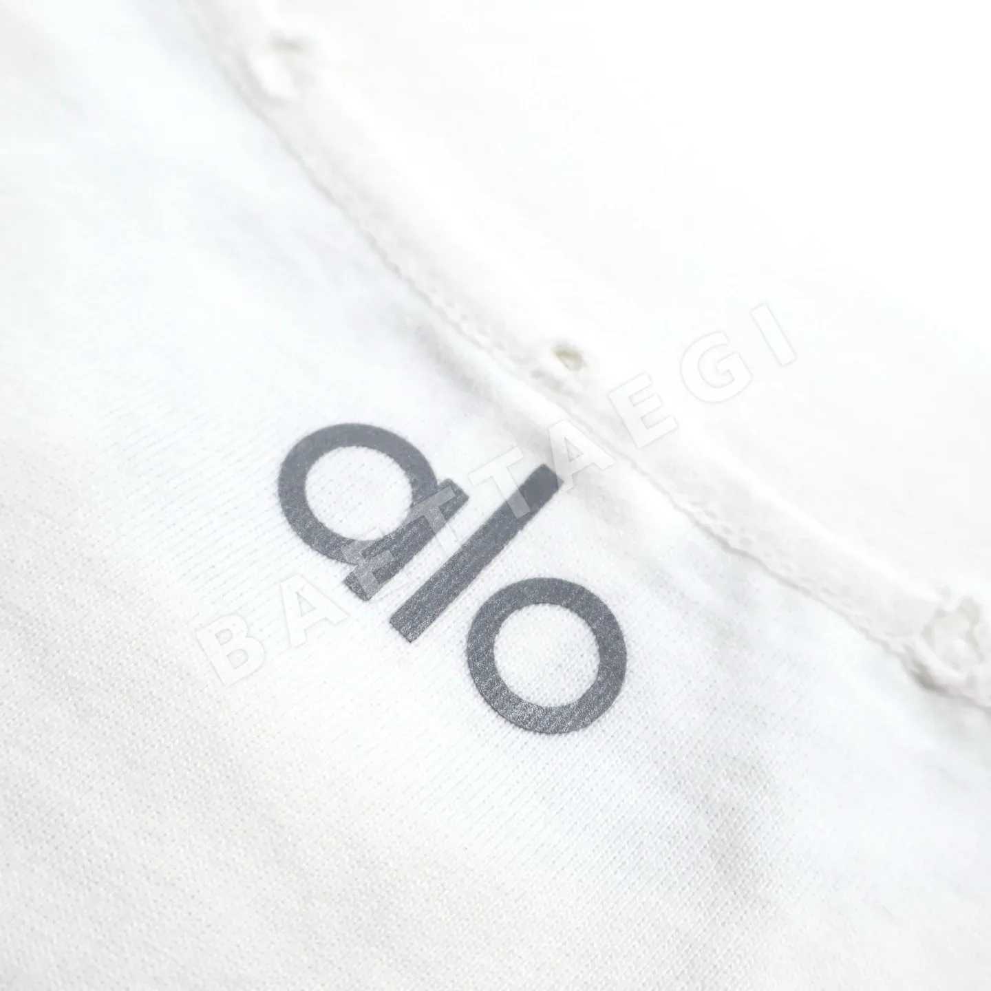 알로 반사 로고 남여공용 반팔 티셔츠 상세 이미지 8