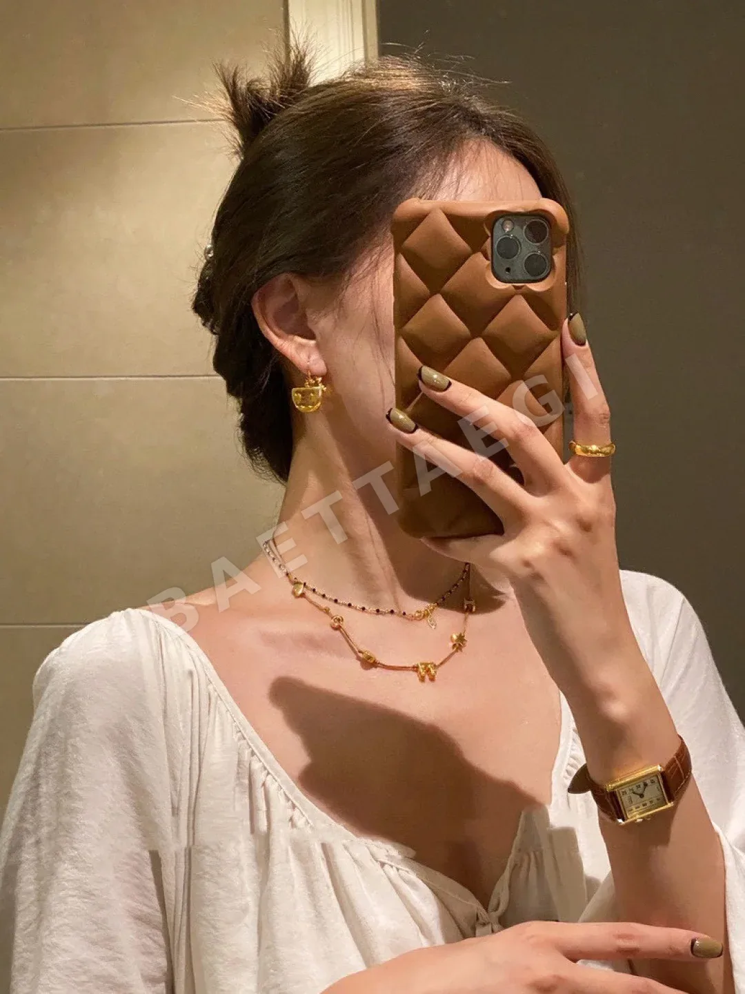 셀린느 중공 개선문 귀걸이 상세 이미지 8