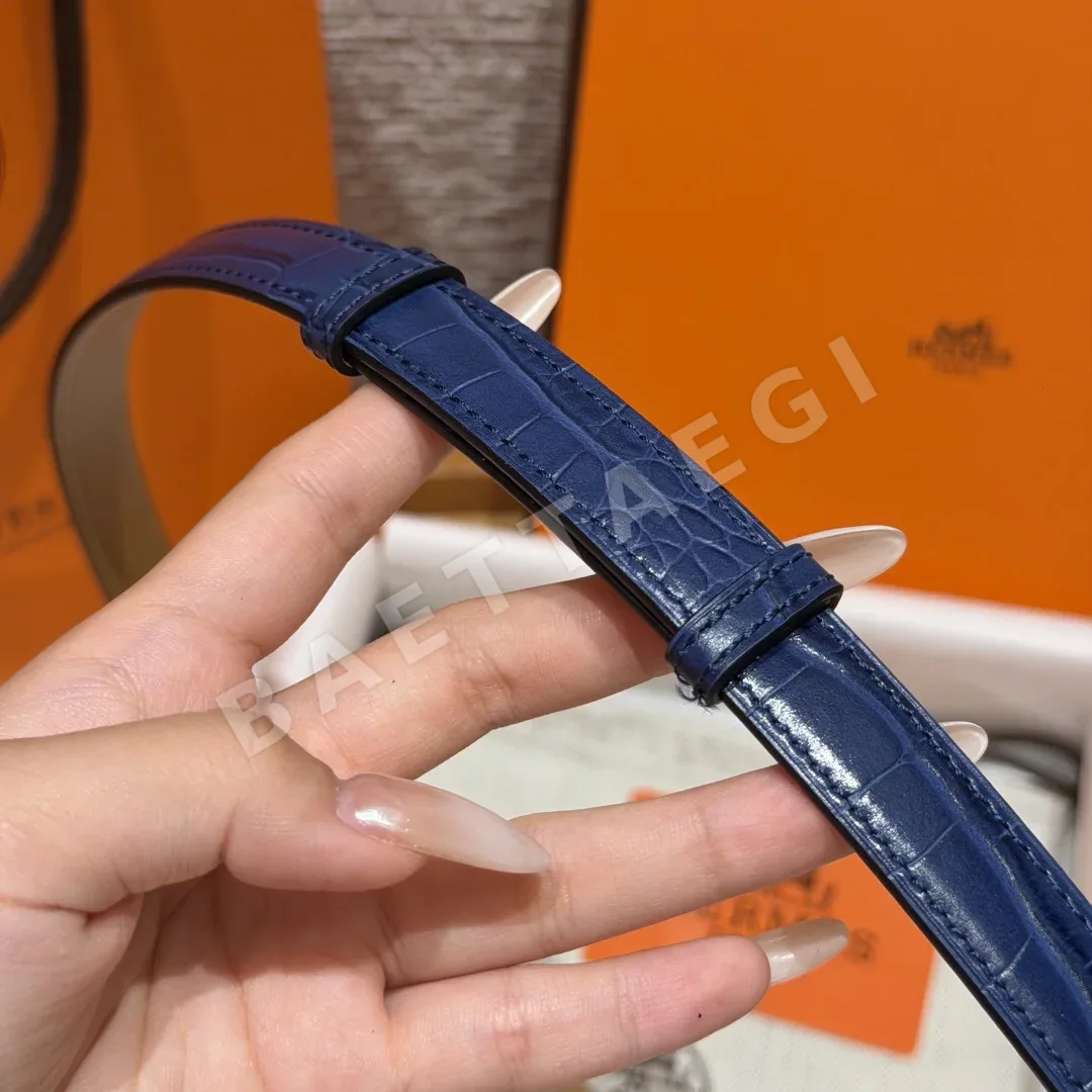 에르메스 켈리 버클 엡솜 카프스킨 벨트 18mm 상세 이미지 9