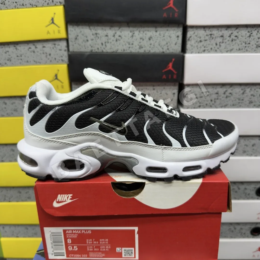 나이키 [BD] 에어 맥스 플러스 CT1094-102 201908 Nike Air Max Plus White Black Metallic