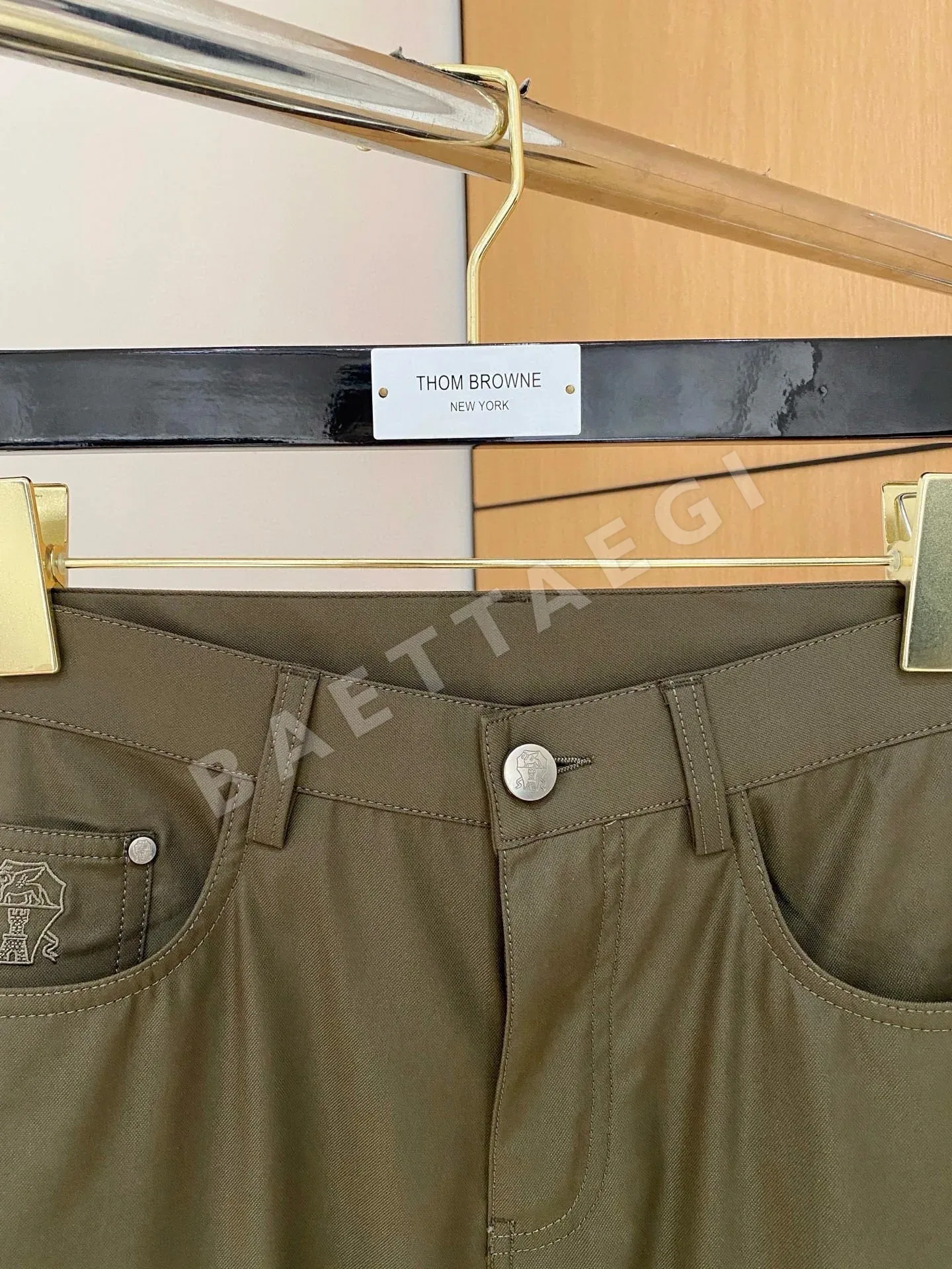 브루넬로쿠치넬리 남성 린넨 바지 상세 이미지 2