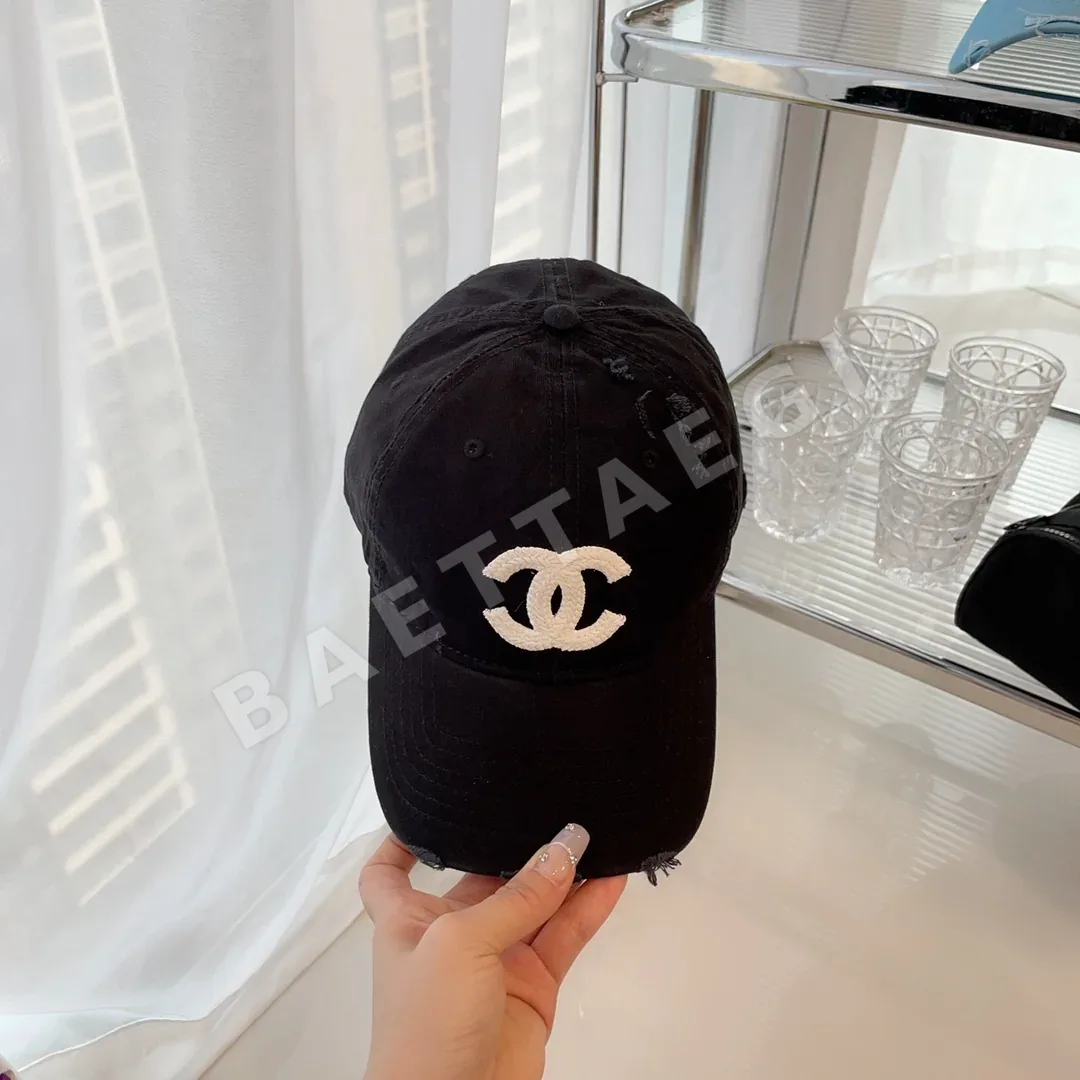 샤넬 데미지 가공 코튼 야구모자 상세 이미지 7