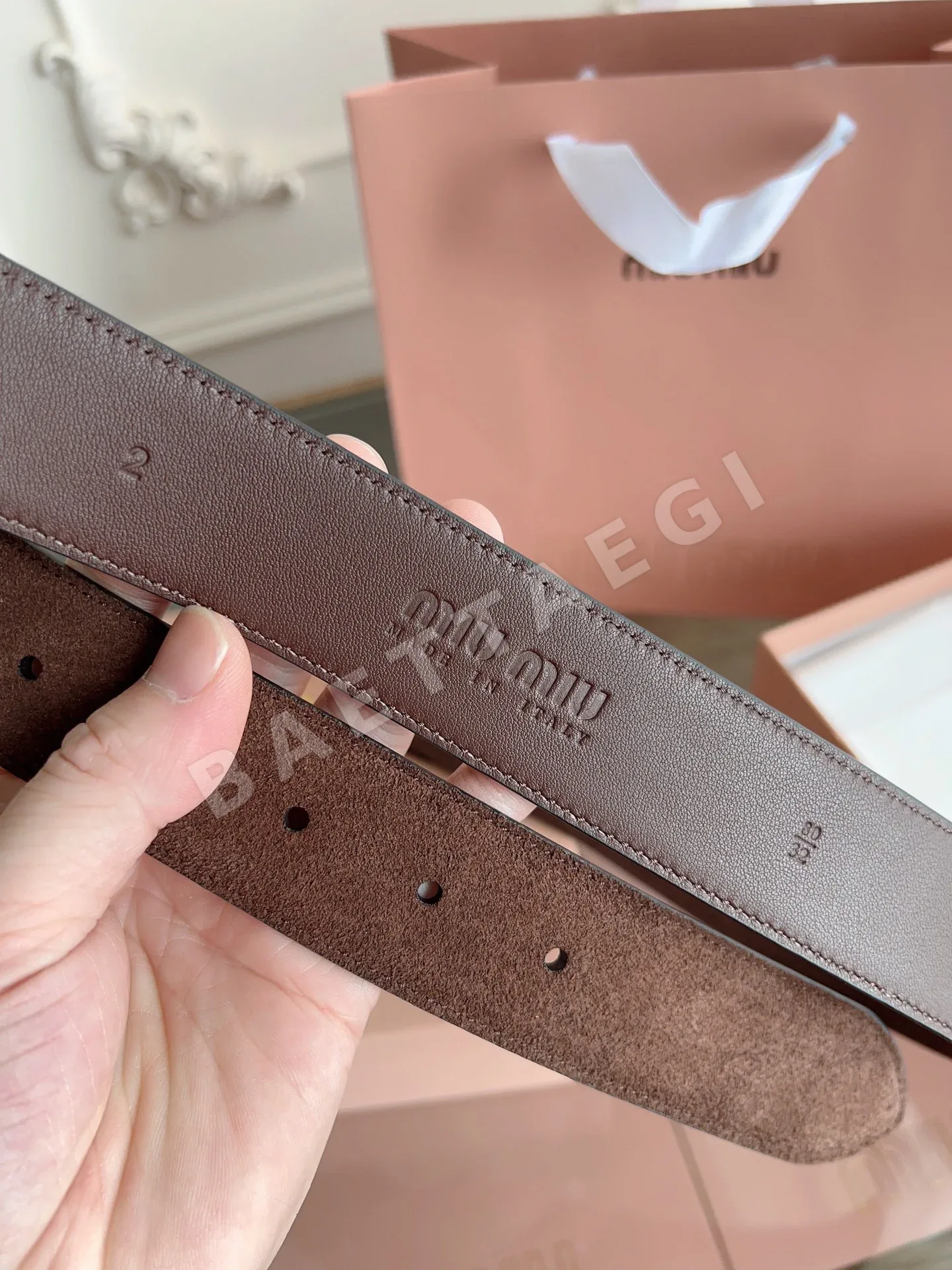 미우미우 벨트 57861 Miu Miu Belt 상세 이미지 7