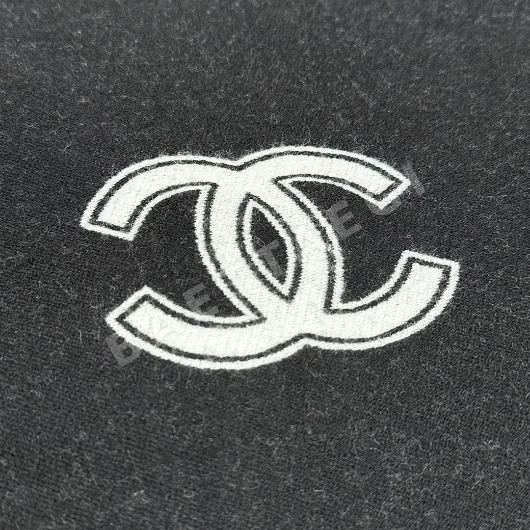 샤넬 울 더블 C 리버시블 머플러 상세 이미지 3