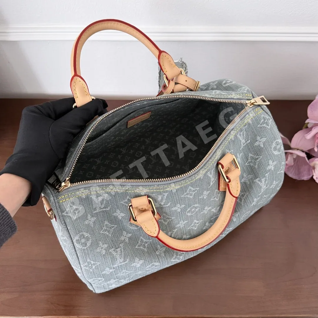 루이비통 스피디 30 그레이 데님 가방 M13344 상세 이미지 9