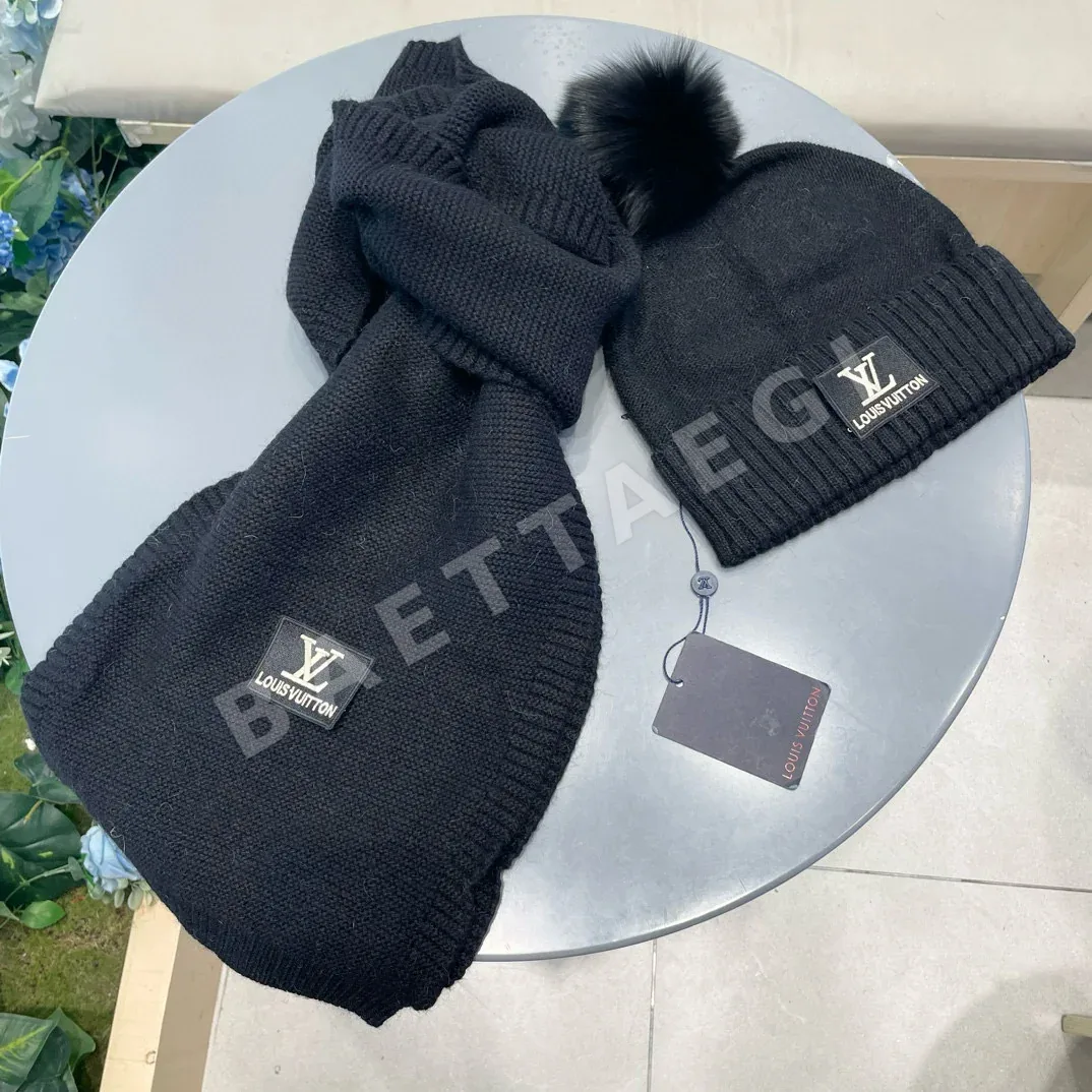 루이비통 울 세트 모자 상세 이미지 6