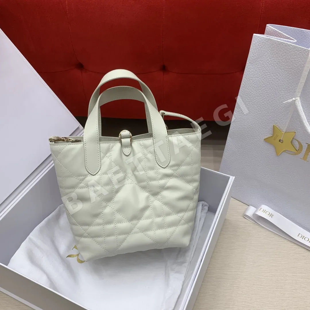 디올 뚜주흐 버티컬 스몰 가죽 가방 상세 이미지 3