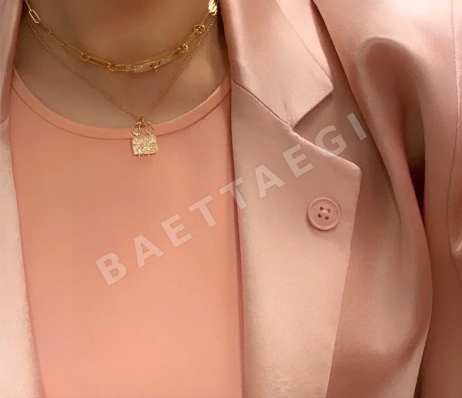 에르메스 미니 켈리 18K 로즈골드 목걸이 상세 이미지 2