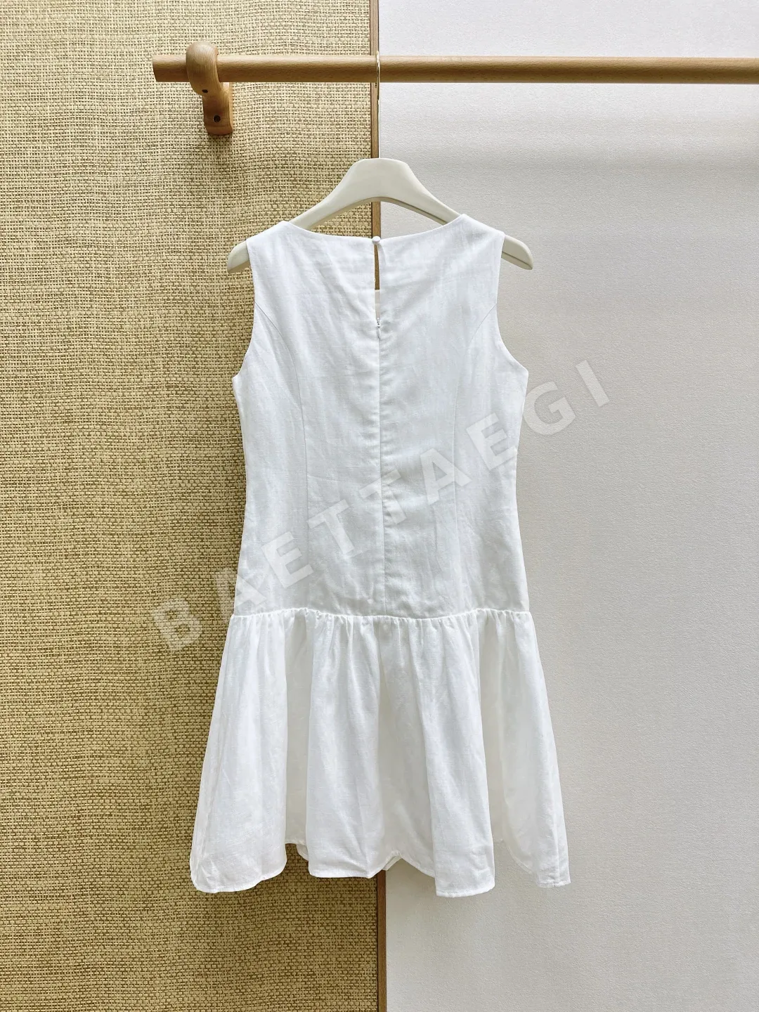 폴로 클래식 포니 자수 카라 노슬리브 여성 원피스 상세 이미지 9