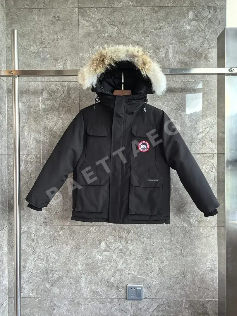 캐나다구스 [TOP] 블랙 205738 Canada Goose Kids E08