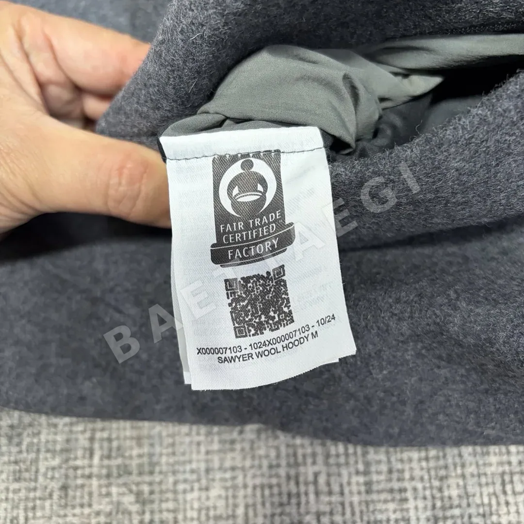 아크테릭스 [XF] 후디 그레이 205988 Arc'teryx Sawyer Wool Hoodie Void Heather 상세 이미지 10