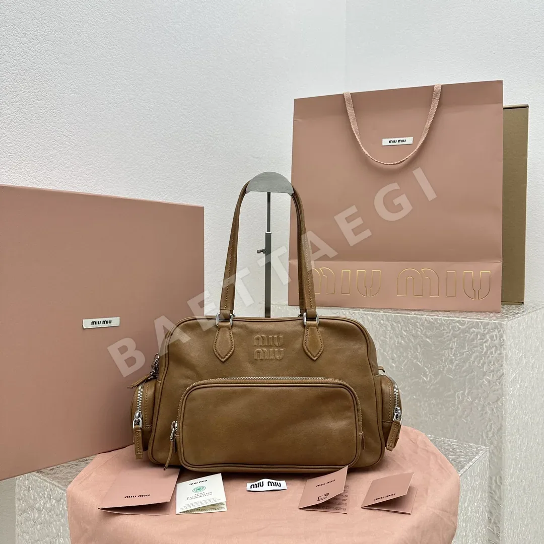 미우미우 캐러멜 바이크 백 가방 141668