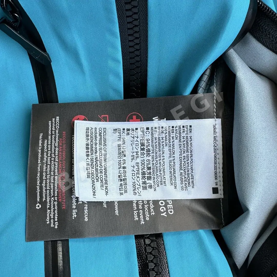 아크테릭스 [XF] 알파 SV 자켓 7 블루 207798 Arc'teryx Alpha SV Jacket 7 SV7 상세 이미지 12