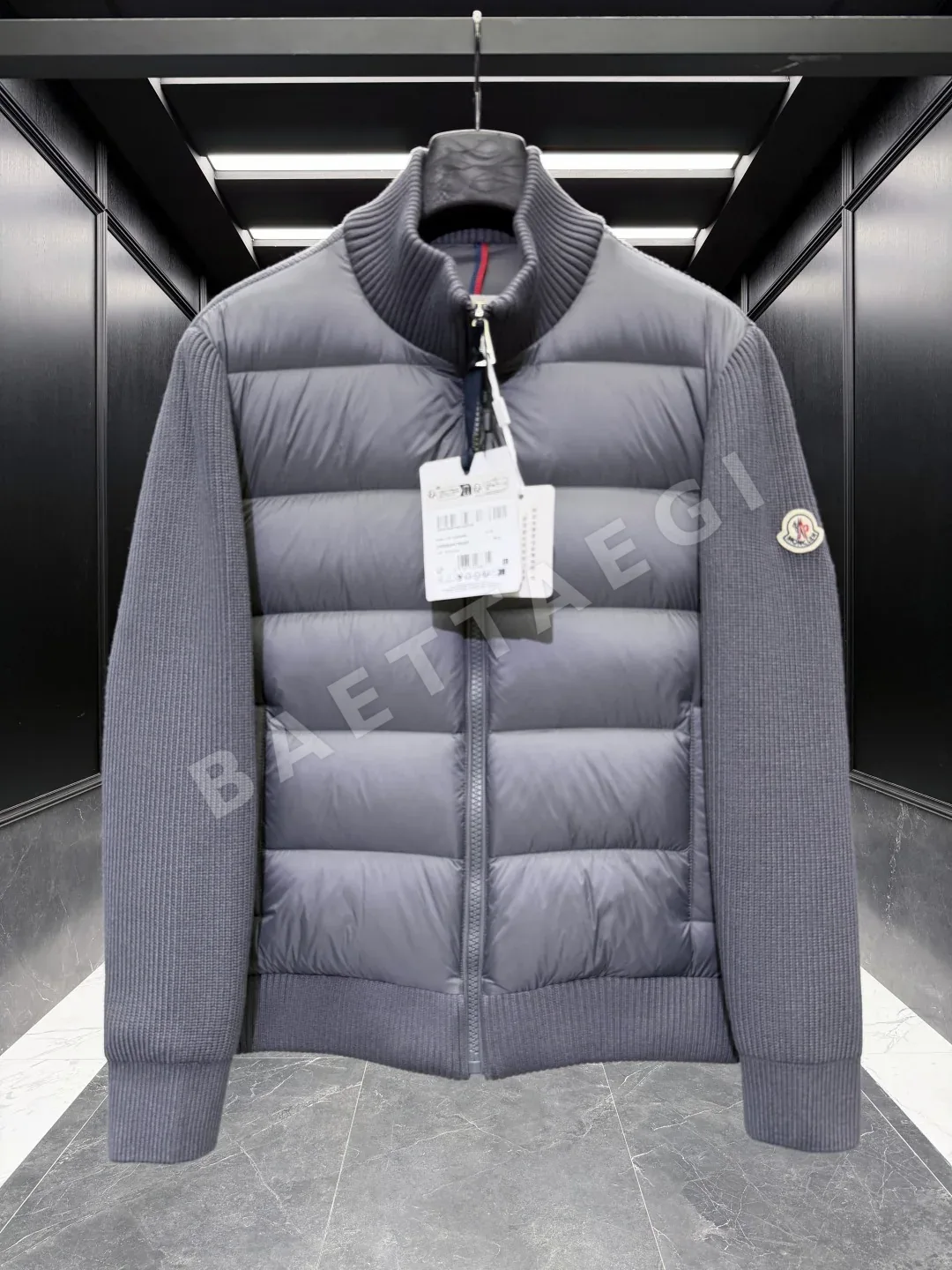 몽클레르(Moncler)의 트리콧 패딩 집업 가디건 상세 이미지 4