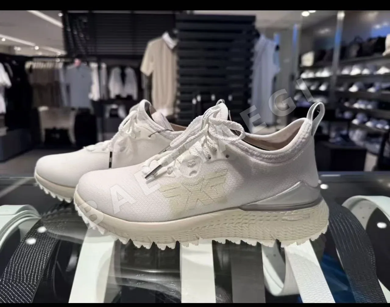 PXG 여성 베이지 스포츠 스니커즈 상세 이미지 3