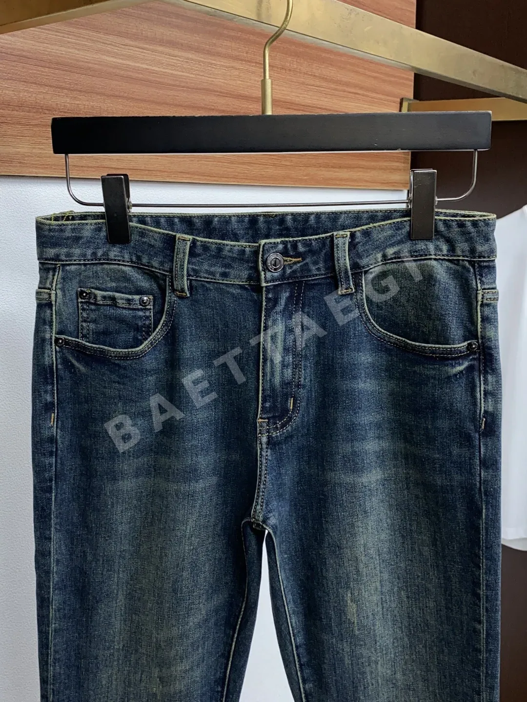 로로피아나 남성 데님 바지 상세 이미지 3