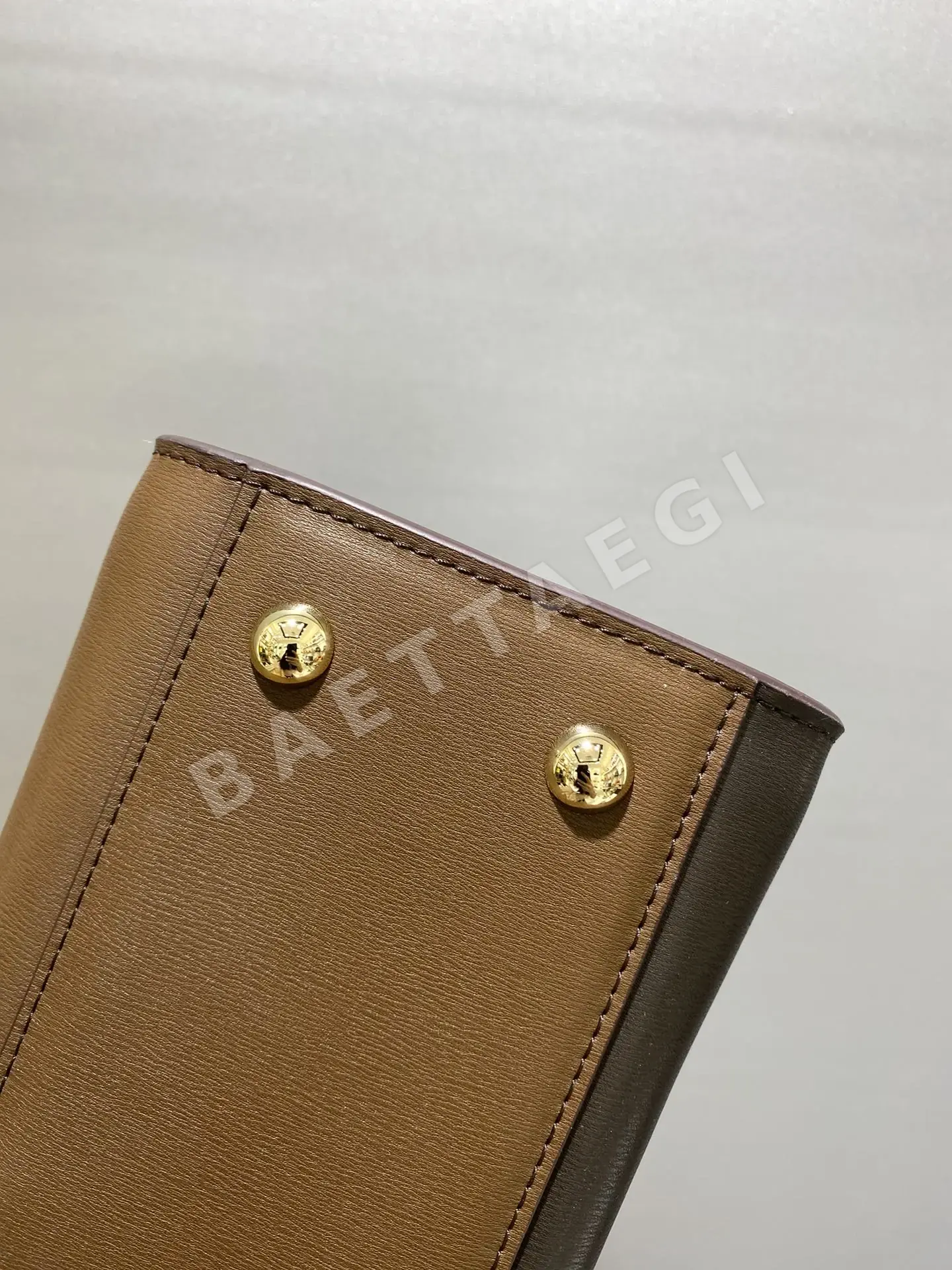 델보 더블 링 브릴리언트 박스 가죽 가방 상세 이미지 8