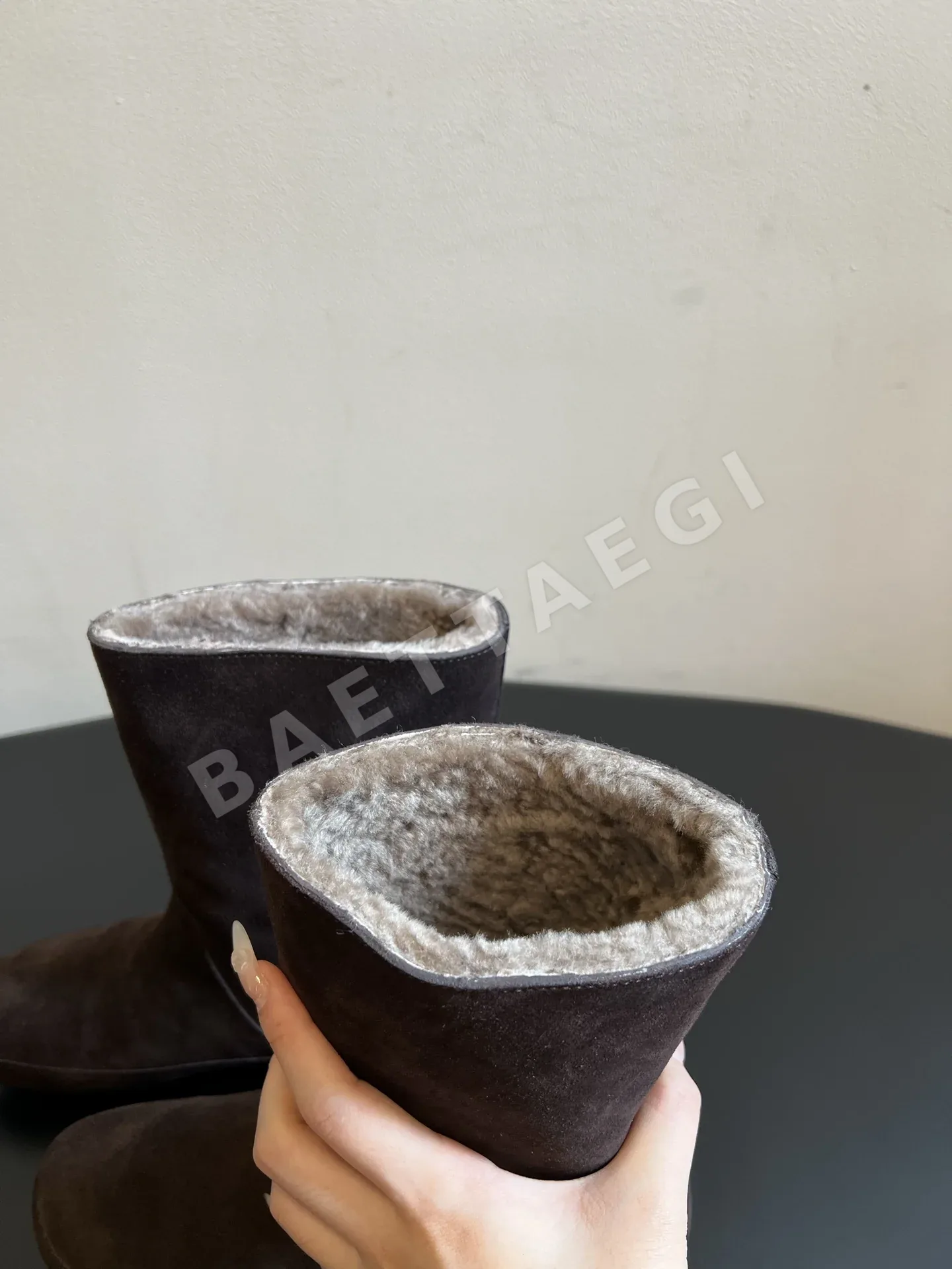 더로우 부츠 가죽 상세 이미지 9