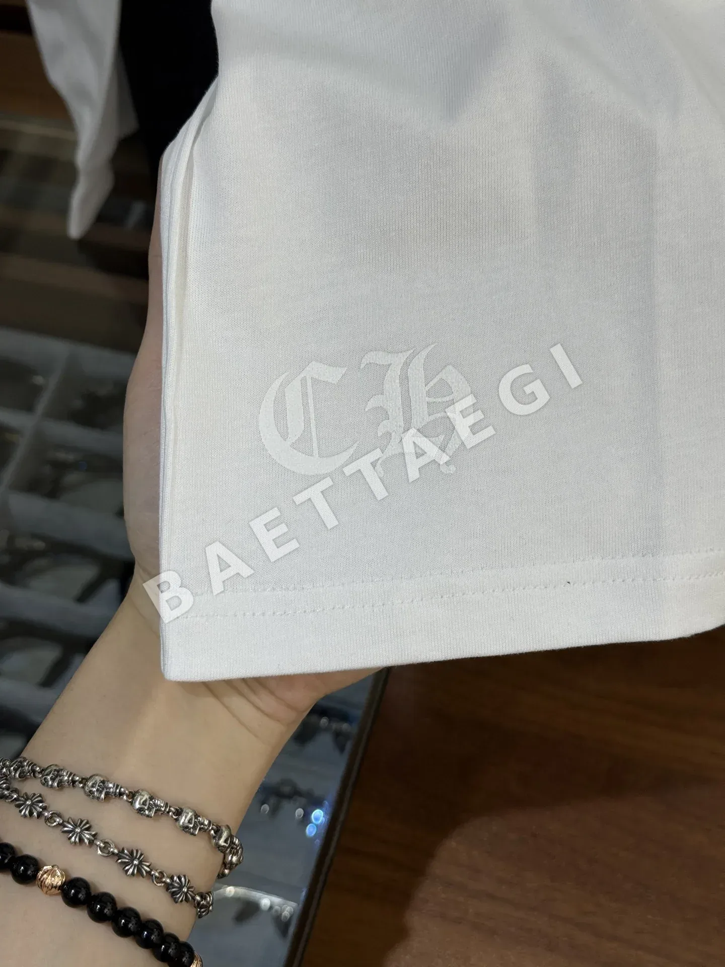 크롬하츠 카모플라주 홀스슈 포켓 남성 긴팔 상세 이미지 7