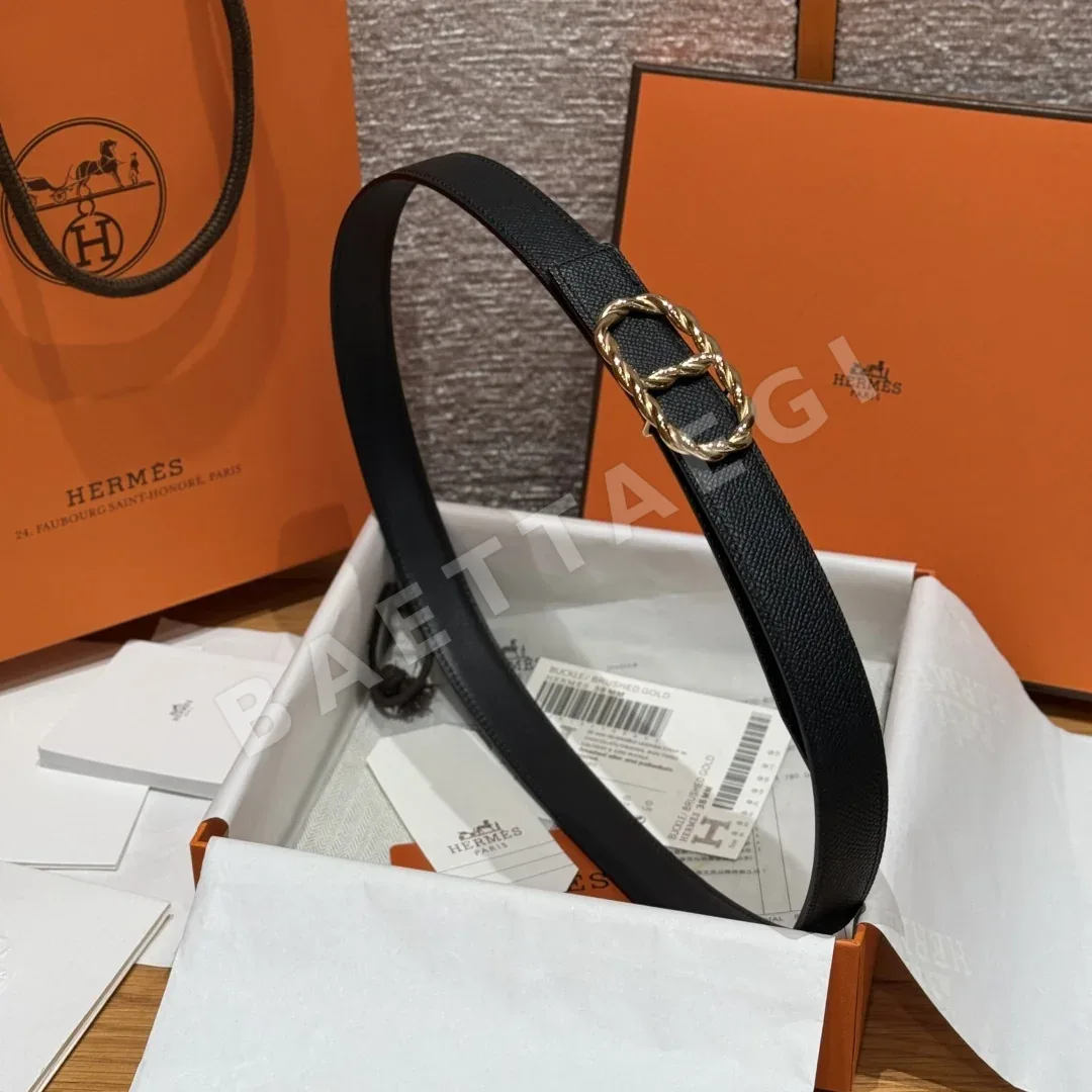 에르메스 마이용 토르소드 양면 가죽 벨트 상세 이미지 3
