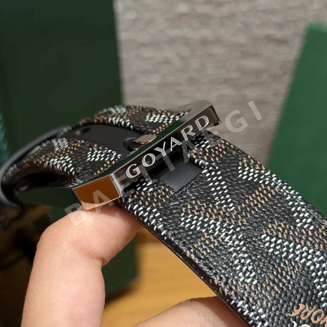 고야드 FRÉGATE 가죽 벨트 3 cm 상세 이미지 4