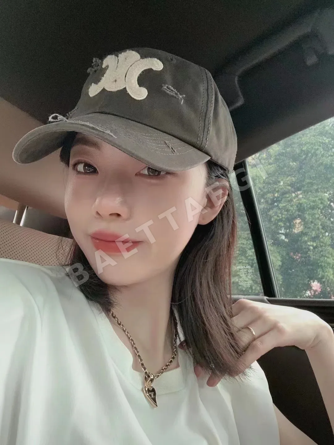 셀린느 빈티지 워싱 베이스볼 모자 83227