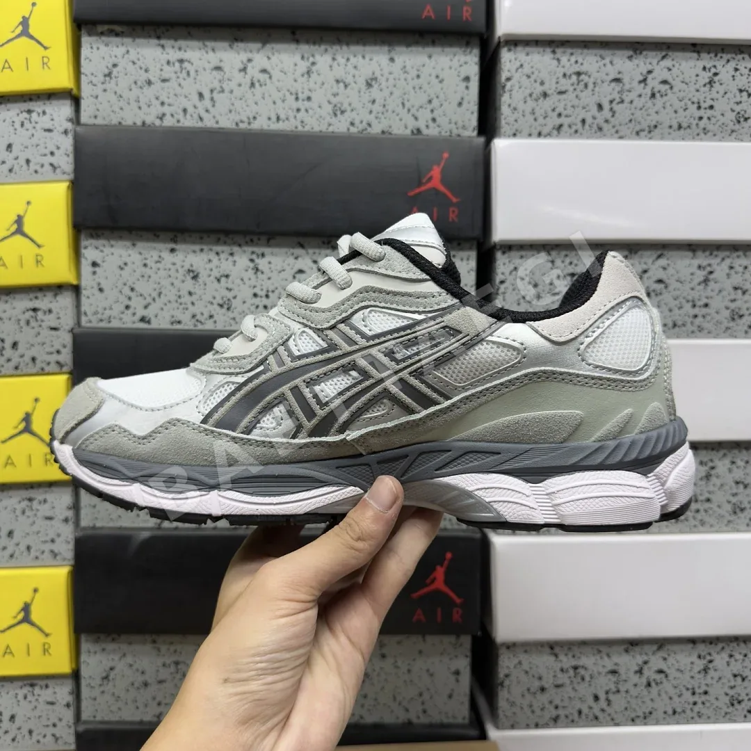 아식스 [WZ] 젤 NYC 1201A789-102 200470 Asics Gel-NYC White Steel Grey 상세 이미지 8