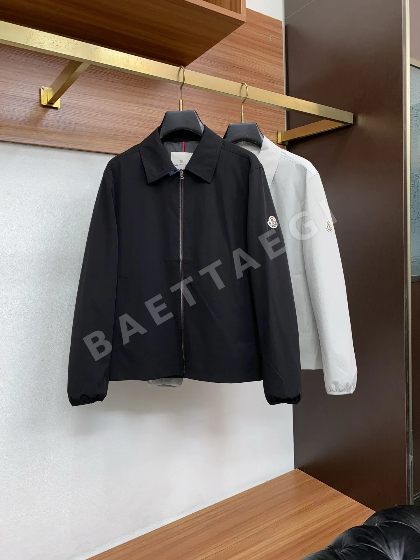 몽클레르 프린트 카라 자켓 상세 이미지 9