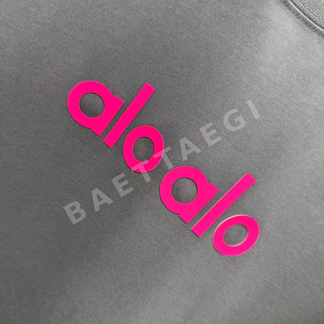 알로 유니섹스 두꺼운 실리콘 반팔 티셔츠 상세 이미지 6