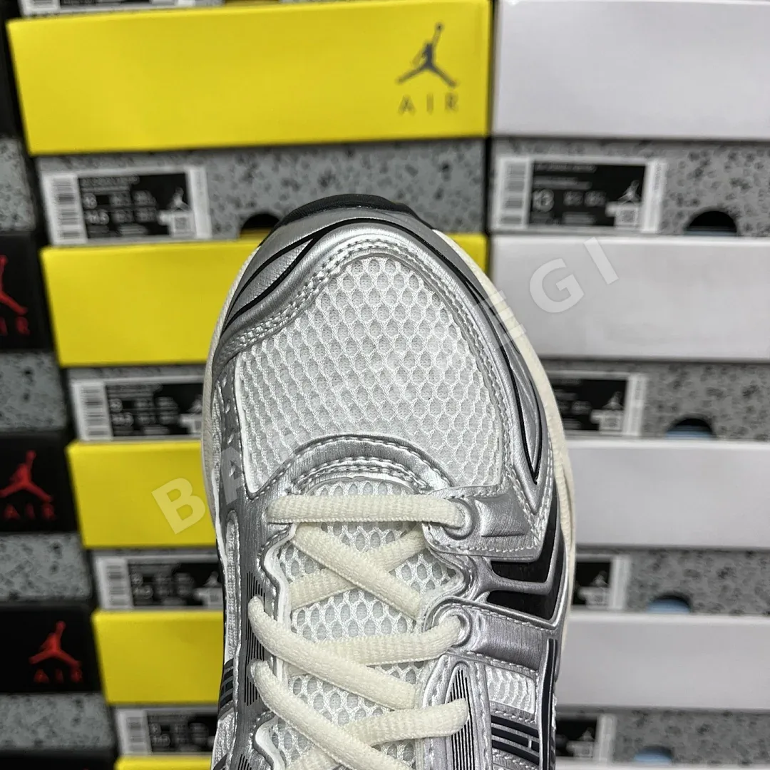 아식스 [ZC] 젤 카야노 14 1203A961-100 200323 Asics Gel-Kayano 14 JJJJound White Navy 상세 이미지 8
