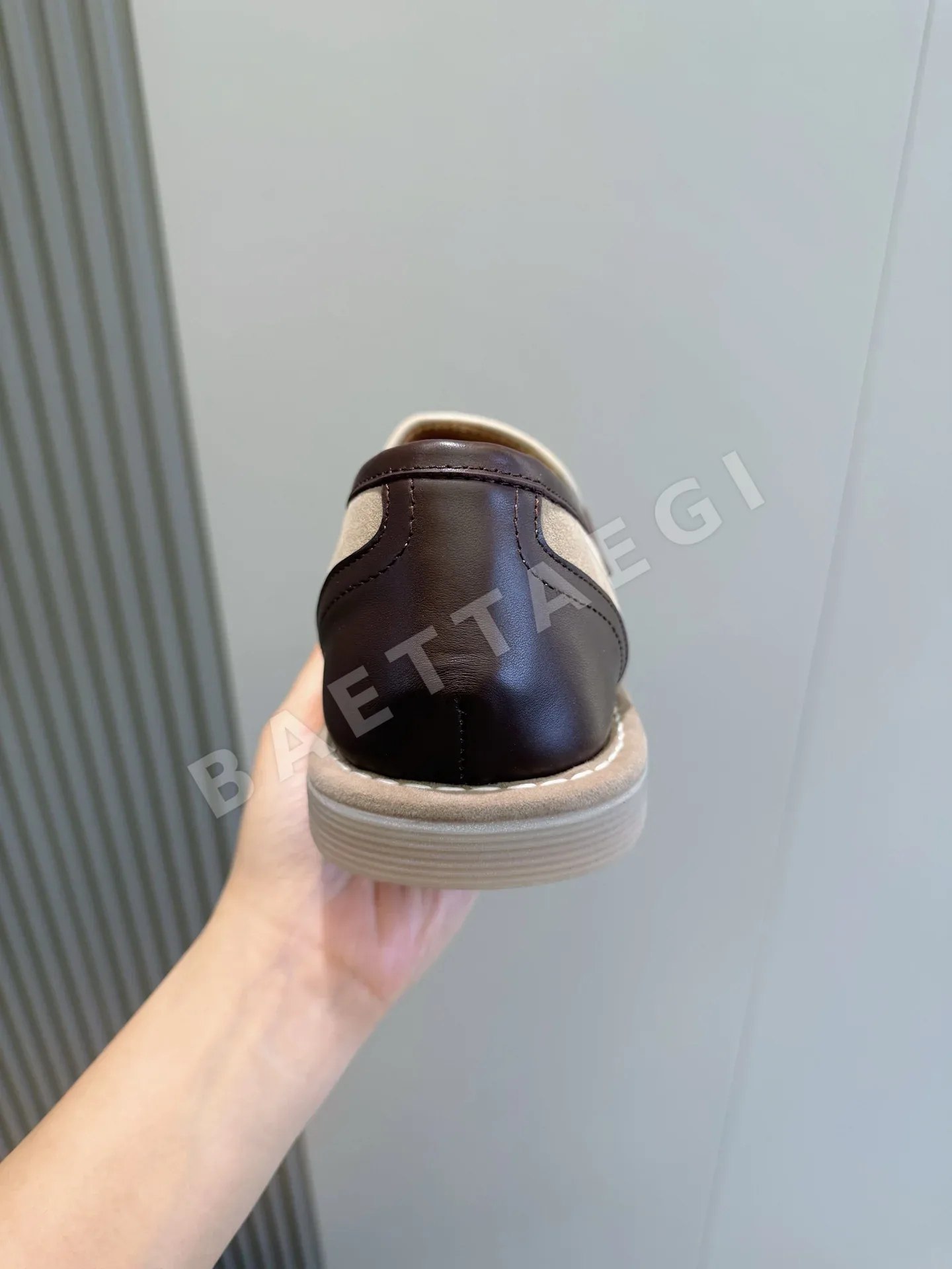 돌체앤가바나 로퍼 스웨이드 DG 로고 상세 이미지 6