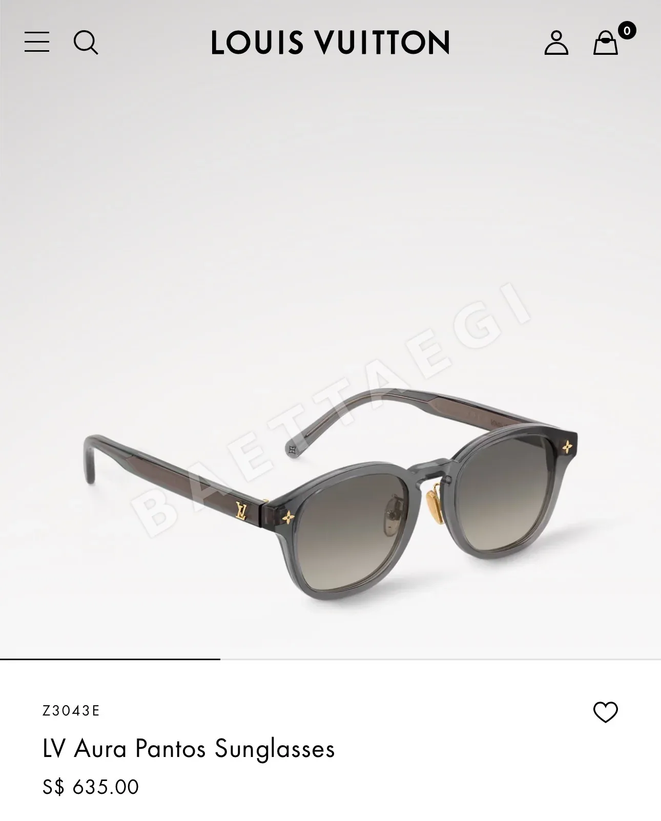 루이비통 선글라스 72900 Louis Vuitton Sunglasses 상세 이미지 13
