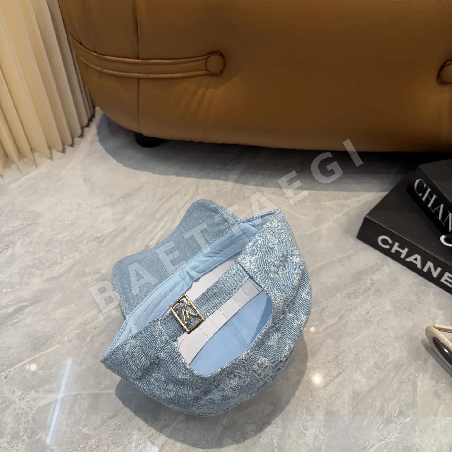 루이비통 데님 모노그램 베이스볼캡 상세 이미지 3