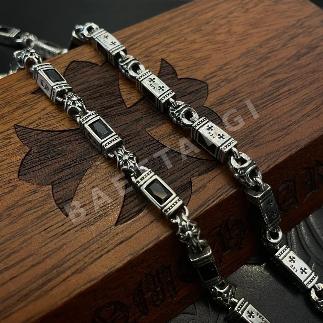 크롬하츠 블랙 다이아몬드 장식 목걸이 상세 이미지 8