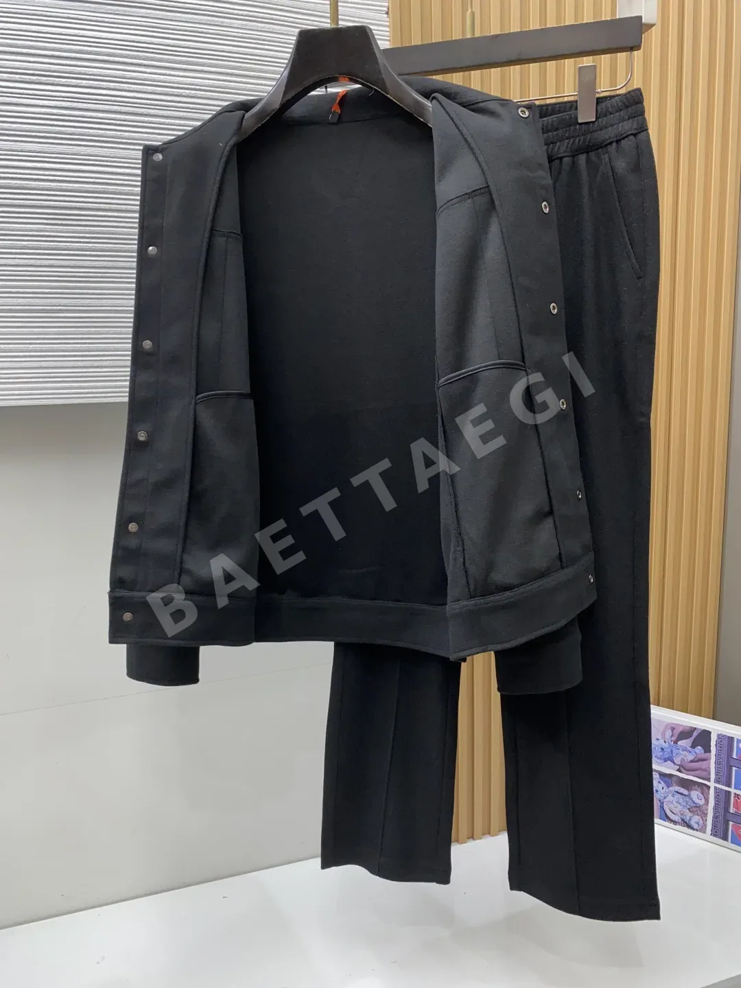 브리오니 울 혼방 캐주얼 남성 세트 상세 이미지 7